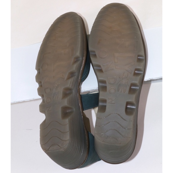 Fly London,  blue leather upper, almost brand new - Picture 5 of 8